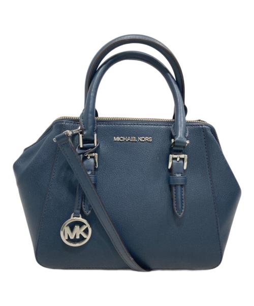 MICHAEL KORS（マイケル・コース）MICHAEL KORS (マイケル・コース) 2WAYバッグ ネイビーの古着・服飾アイテム