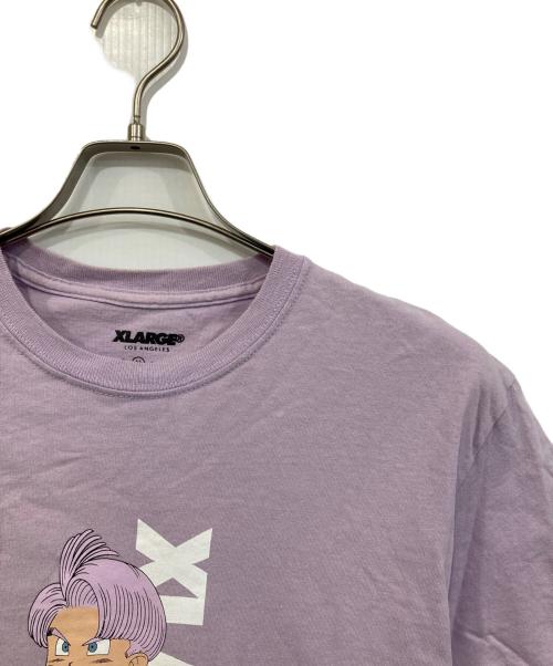 X-LARGE（エクストララージ）X-LARGE (エクストララージ) DRAGON BALL (ドラゴンボール) コラボプリントTシャツ パープル サイズ:SIZE Mの古着・服飾アイテム