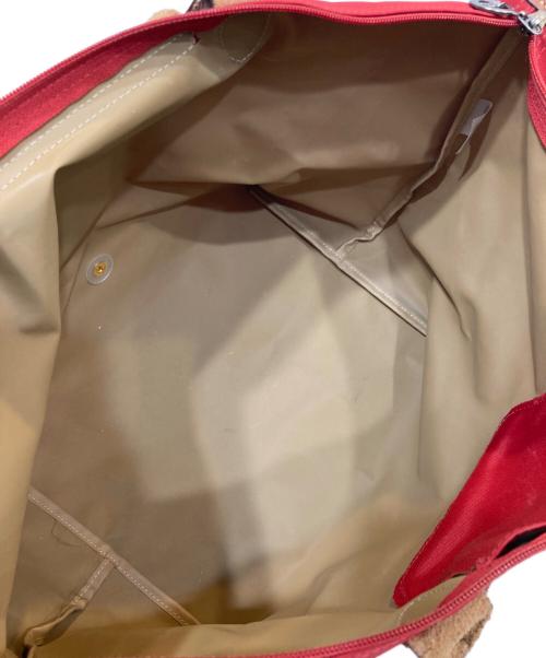 LONGCHAMP（ロンシャン）LONGCHAMP (ロンシャン) トートバッグ レッドの古着・服飾アイテム