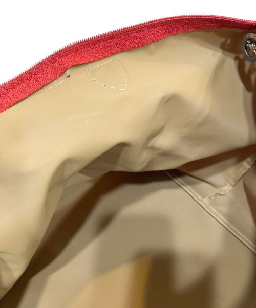 LONGCHAMP（ロンシャン）LONGCHAMP (ロンシャン) トートバッグ レッドの古着・服飾アイテム