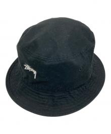 stussy（ステューシー）の古着「バケットハット」｜ブラック