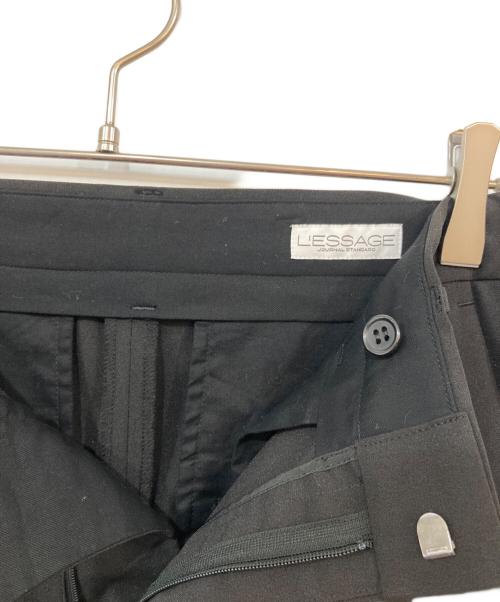 journal standard L'essage（ジャーナルスタンダード レサージュ）journal standard L'essage (ジャーナルスタンダード レサージュ) ライトトロショートパンツ ブラック サイズ:38の古着・服飾アイテム