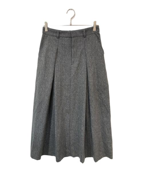 Plage（プラージュ）Plage (プラージュ) R’IAM TWEEDボンディング スカート グレー サイズ:38の古着・服飾アイテム