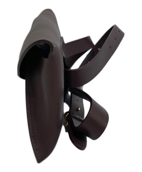 MANUELA（マヌエラ）MANUELA (マヌエラ) ベルトバッグ ブラウンの古着・服飾アイテム