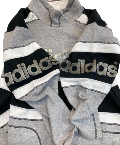 adidas（アディダス）adidas (アディダス) ハイネックスウェット グレー サイズ:Lの古着・服飾アイテム