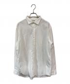 AURALEEオーラリー）の古着「WASHED FINX TWILL SHIRTS」｜ホワイト