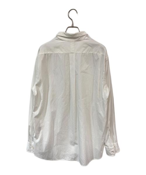AURALEE（オーラリー）AURALEE (オーラリー) WASHED FINX TWILL SHIRTS ホワイト サイズ:4の古着・服飾アイテム