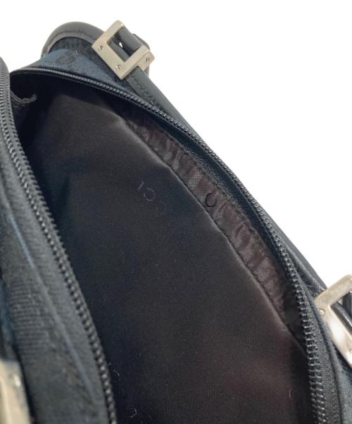 GUCCI（グッチ）GUCCI (グッチ) ジャッキーGGハンドバッグ ブラックの古着・服飾アイテム