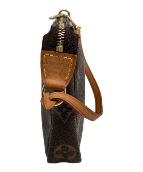 LOUIS VUITTON（ルイ ヴィトン）LOUIS VUITTON (ルイ ヴィトン) ハンドポーチ　ポシェット・アクセソワール ブラウンの古着・服飾アイテム