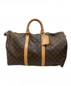 LOUIS VUITTONルイ ヴィトン）の古着「トラベルバッグ」｜ブラウン