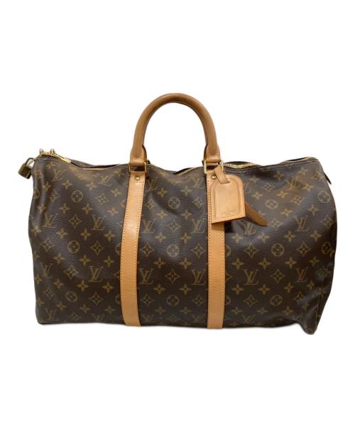 LOUIS VUITTON（ルイ ヴィトン）LOUIS VUITTON (ルイ ヴィトン) トラベルバッグ ブラウンの古着・服飾アイテム