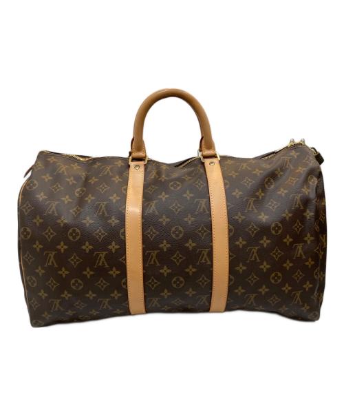 LOUIS VUITTON（ルイ ヴィトン）LOUIS VUITTON (ルイ ヴィトン) トラベルバッグ ブラウンの古着・服飾アイテム