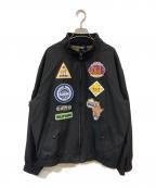 HUFハフ）の古着「OVERLAND TOURING JACKET」｜ブラック