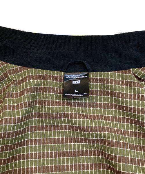 HUF（ハフ）HUF (ハフ) OVERLAND TOURING JACKET ブラック サイズ:Ｌの古着・服飾アイテム
