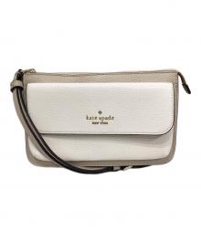 Kate Spade（ケイトスペード）の古着「クロスボディショルダーバッグ」｜ベージュ