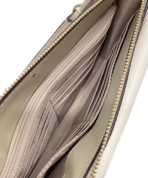 Kate Spade（ケイトスペード）Kate Spade (ケイトスペード) クロスボディショルダーバッグ ベージュの古着・服飾アイテム