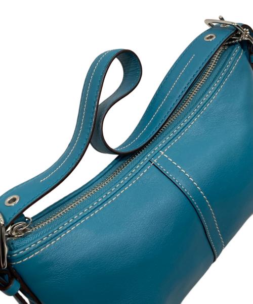 COACH（コーチ）COACH (コーチ) ワンショルダーバッグ ブルーの古着・服飾アイテム