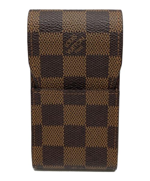 LOUIS VUITTON（ルイ ヴィトン）LOUIS VUITTON (ルイ ヴィトン) ケース　シガレットケース エテュイ・シガレット ブラウンの古着・服飾アイテム