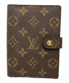 LOUIS VUITTONルイ ヴィトン）の古着「手帳カバー　アジェンダPM」｜ブラウン