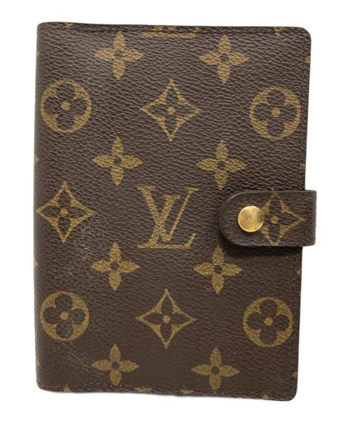 LOUIS VUITTON（ルイ ヴィトン）LOUIS VUITTON (ルイ ヴィトン) 手帳カバー　アジェンダPM ブラウンの古着・服飾アイテム