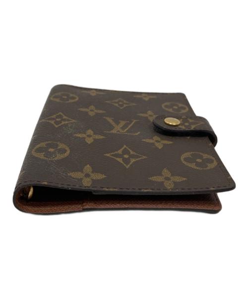 LOUIS VUITTON（ルイ ヴィトン）LOUIS VUITTON (ルイ ヴィトン) 手帳カバー　アジェンダPM ブラウンの古着・服飾アイテム