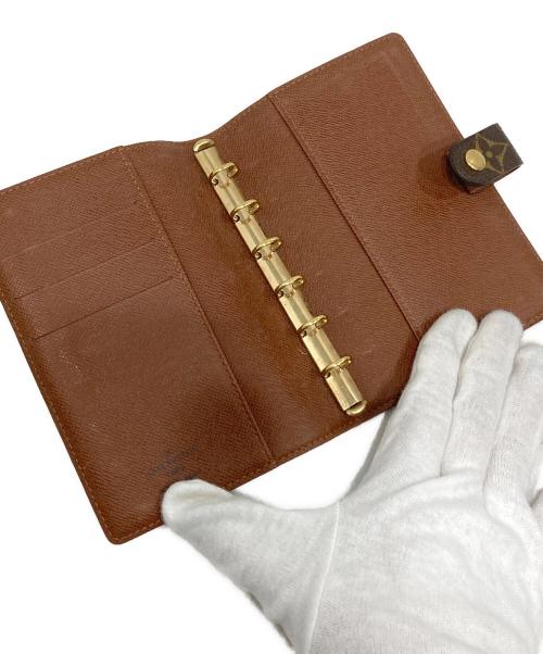 LOUIS VUITTON（ルイ ヴィトン）LOUIS VUITTON (ルイ ヴィトン) 手帳カバー　アジェンダPM ブラウンの古着・服飾アイテム