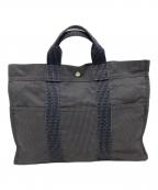 HERMESエルメス）の古着「エールラインMMトートバッグ」｜グレー