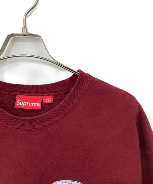 SUPREME（シュプリーム）SUPREME (シュプリーム) 212 Crewneck ボルドー サイズ:XLの古着・服飾アイテム