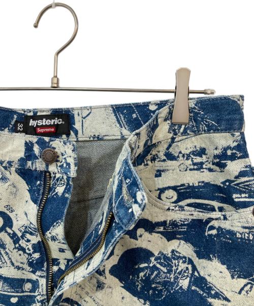 SUPREME（シュプリーム）SUPREME (シュプリーム) hysterics (ヒステリックス) Cars Baggy Jean インディゴ サイズ:32の古着・服飾アイテム