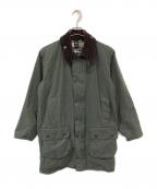 Barbourバブアー）の古着「BORDER WAX JACKET　ボーダーワックスジャケット」｜カーキ
