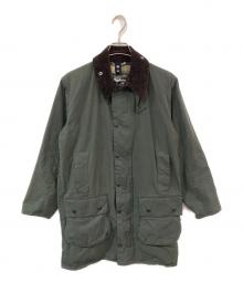 Barbour（バブアー）の古着「BORDER WAX JACKET　ボーダーワックスジャケット」｜カーキ
