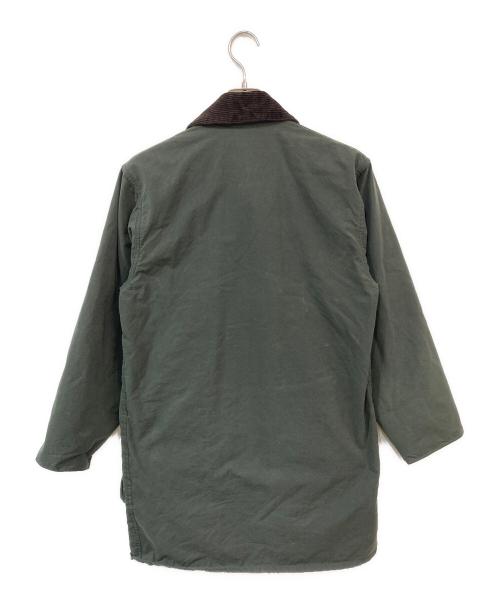 Barbour（バブアー）Barbour (バブアー) BORDER WAX JACKET　ボーダーワックスジャケット カーキ サイズ:不明の古着・服飾アイテム