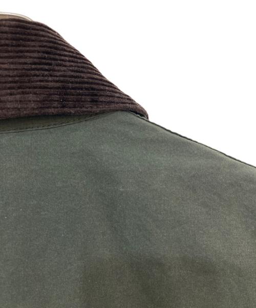 Barbour（バブアー）Barbour (バブアー) BORDER WAX JACKET　ボーダーワックスジャケット カーキ サイズ:不明の古着・服飾アイテム