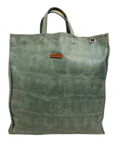 中古・古着通販】GHURKA (グルカ) レザートートバッグ ブラウン
