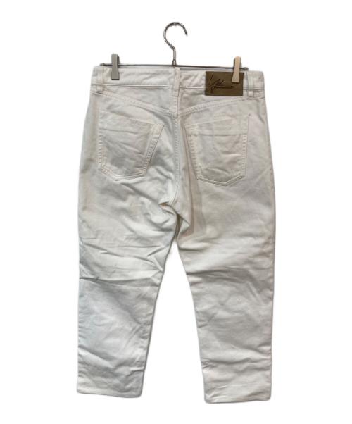 YCHAI（イカイ）YCHAI (イカイ) ROBUSTO ワンウォッシュテーパードフィットホワイトデニム ホワイト サイズ:32の古着・服飾アイテム