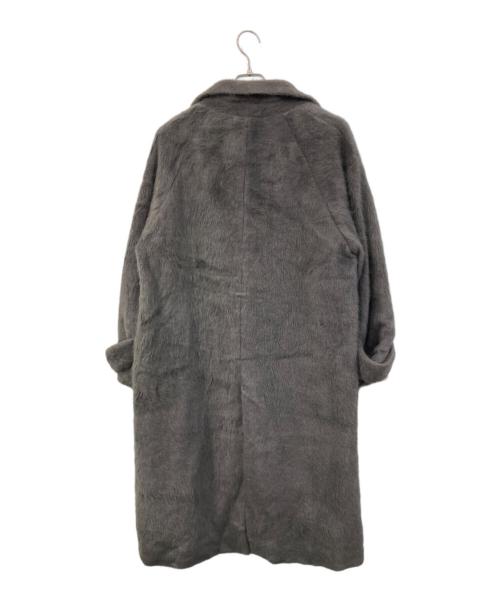 Snidel（スナイデル）Snidel (スナイデル) シャギーロングコート グレー サイズ:SIZE 1の古着・服飾アイテム