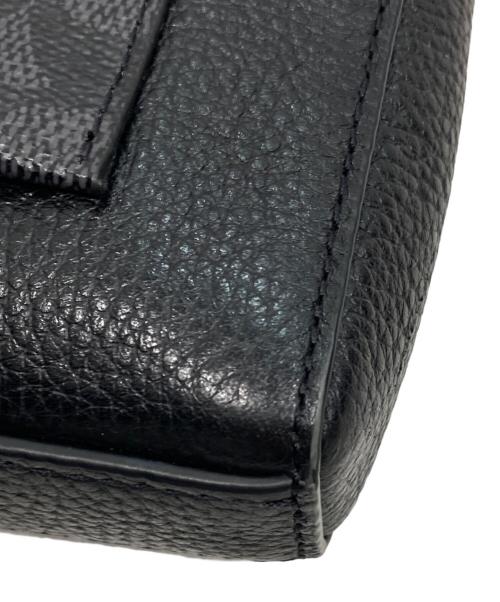 COACH（コーチ）COACH (コーチ) ホールデン クロスボディ・ブロックド シグネチャー キャンバス ブラックの古着・服飾アイテム