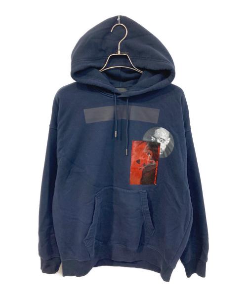 DIESEL Black Gold（ディーゼル ブラック ゴールド）DIESEL Black Gold (ディーゼル ブラック ゴールド) プルオーバーパーカー ネイビー サイズ:SIZE Lの古着・服飾アイテム
