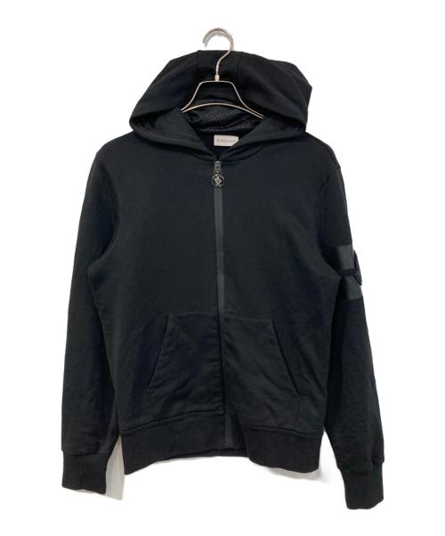 MONCLER（モンクレール）MONCLER (モンクレール) ジップパーカー ブラック サイズ:SIZE Mの古着・服飾アイテム