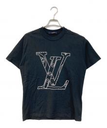 LOUIS VUITTON×NBA（ルイ ヴィトン×エヌビーエー）の古着「ロゴプリントTシャツ」｜ブラック
