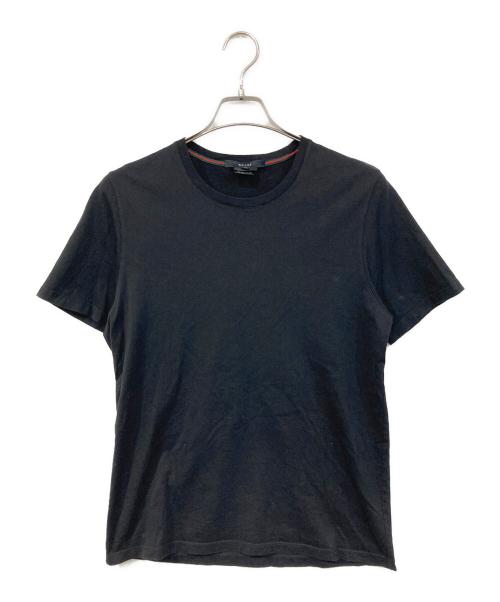 GUCCI（グッチ）GUCCI (グッチ) クルーネックTシャツ ブラック サイズ:SIZE Mの古着・服飾アイテム