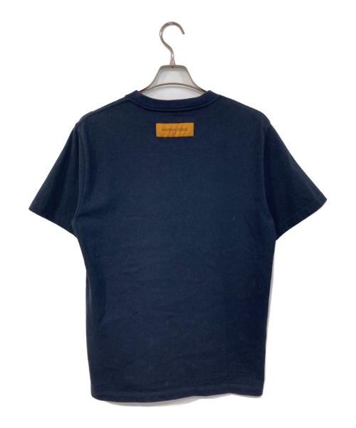LOUIS VUITTON（ルイ ヴィトン）LOUIS VUITTON (ルイ ヴィトン) LVフラワーステッチTシャツ ネイビー サイズ:SIZE Mの古着・服飾アイテム