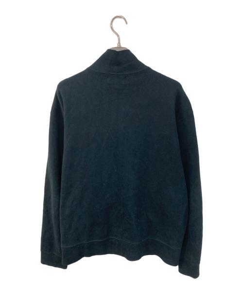 POLO RALPH LAUREN（ポロ・ラルフローレン）POLO RALPH LAUREN (ポロ・ラルフローレン) ジップアップスウェット ブラック サイズ:XLの古着・服飾アイテム