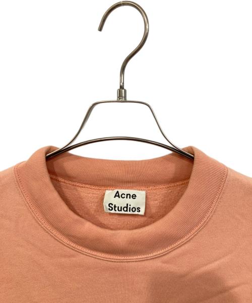 Acne studios（アクネ ストゥディオズ）ACNE STUDIOS (アクネ ストゥディオズ) クルーネックスウェット ピンク サイズ:SIZE Freeの古着・服飾アイテム