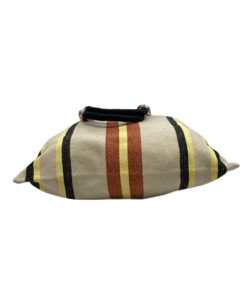 MARNI（マルニ）MARNI (マルニ) フラワー カフェ ハンモック バッグ ブラウンの古着・服飾アイテム