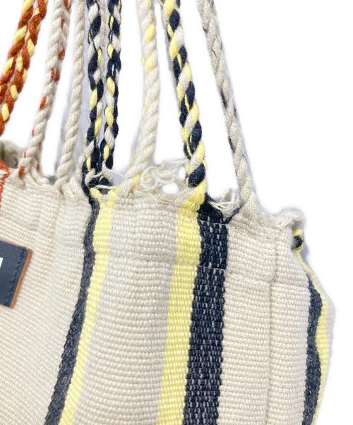 MARNI（マルニ）MARNI (マルニ) フラワー カフェ ハンモック バッグ ブラウンの古着・服飾アイテム