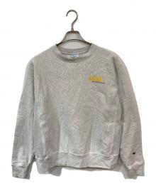 Champion REVERSE WEAVE（チャンピオン リバース ウィーブ）の古着「クルーネックスウェット」｜グレー