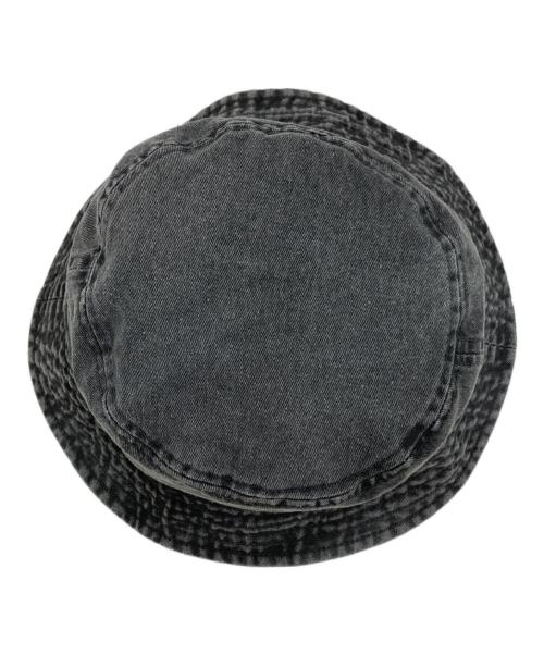 stussy（ステューシー）stussy (ステューシー) Washed Stock Bucket Hat/ウォッシュド ストック バケット ハット グレーの古着・服飾アイテム