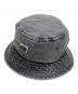 stussy（ステューシー）の古着「Washed Stock Bucket Hat/ウォッシュド ストック バケット ハット」｜グレー