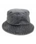 stussy (ステューシー) Washed Stock Bucket Hat/ウォッシュド ストック バケット ハット グレー：6000円